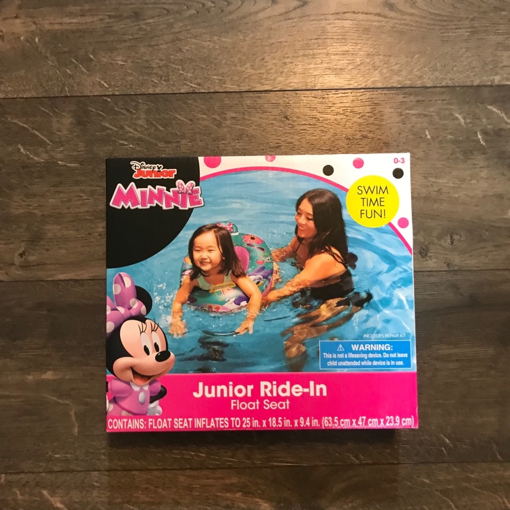 Disney Minnie Junior Ride‎ in Float Seat NIB